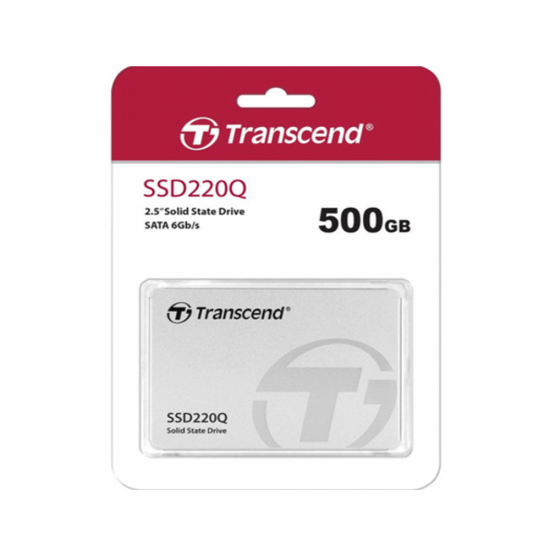 Transcend SSD 500GB 220Q SATA III 2.5 Inch Internal