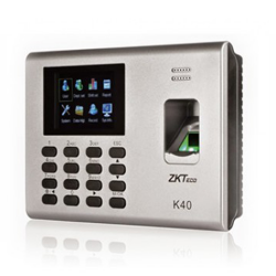 ZKTeco K40 Fingerprint Time Attendance & Access Control Terminal With Adapter