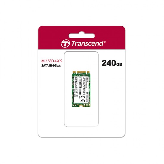 Transcend SSD 240GB 420S SATA III Ultra-Compact M.2 Internal 