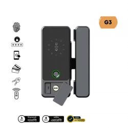 G3 WiFi Smart Glass Door Lock With Fingerprint