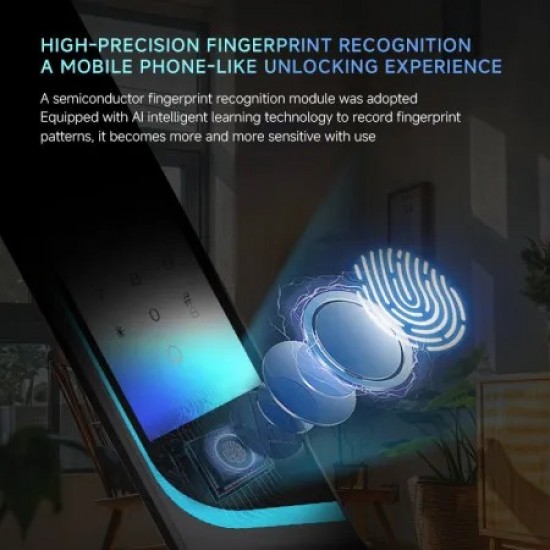 L18 Premium 3D Face Unlock Smart Door Lock