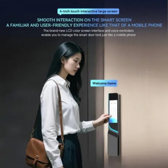 L18 Premium 3D Face Unlock Smart Door Lock