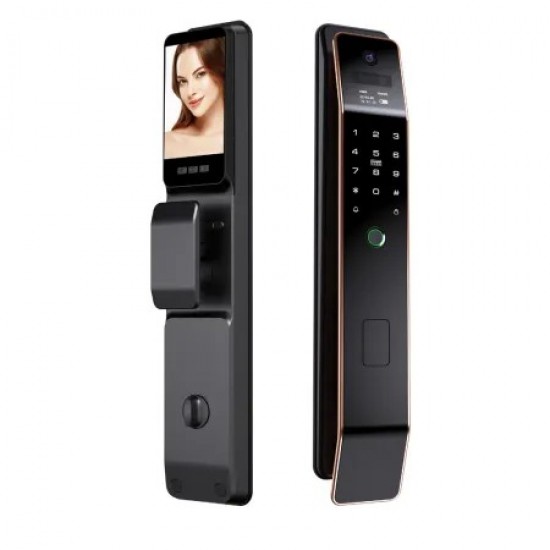 L9 Smart Door Lock 3D Face Recognition Video Call and Fingerprint 