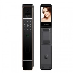 L9 Smart Door Lock 3D Face Recognition Video Call and Fingerprint 